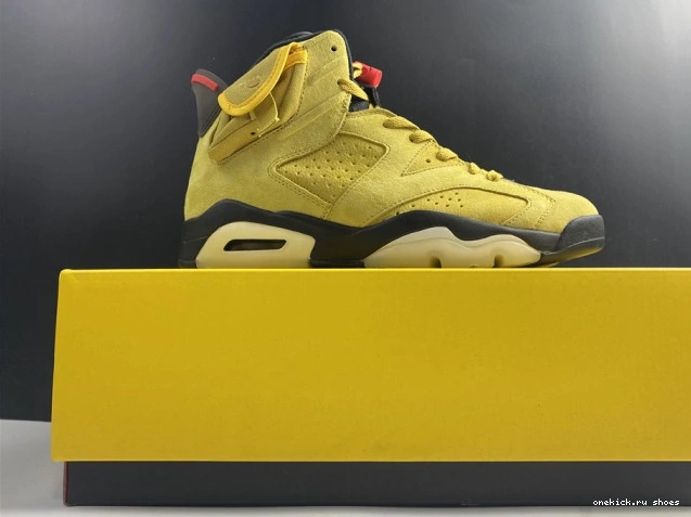 Cheap CN1084-300 6 AIR SCOTT X YELLOW JORDAN TRAVIS 0808